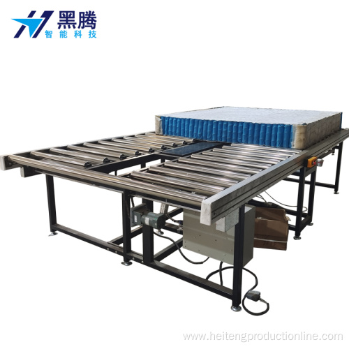 Power roller mattress production line